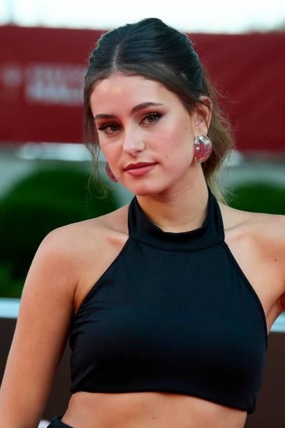Lola Abraldes attends 'Live is Life' premiere during the 24th Malaga Film Festival at the Miramar Theater on June 06, 2021 in Malaga, Spain.