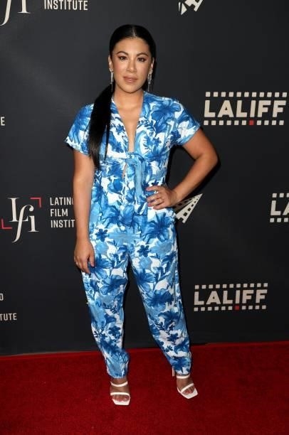 Chrissie Fit attends the closing night premiere of "Women Is Losers" during the 2021 Los Angeles International Latino Film Festival at TCL Chinese 6...