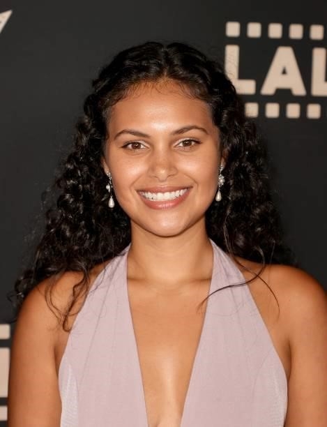 Andrea Cortes attends the closing night premiere of "Women Is Losers" during the 2021 Los Angeles International Latino Film Festival at TCL Chinese 6...