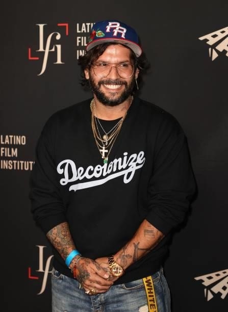 Angel Manuel Soto attends the closing night premiere of "Women Is Losers" during the 2021 Los Angeles International Latino Film Festival at TCL...