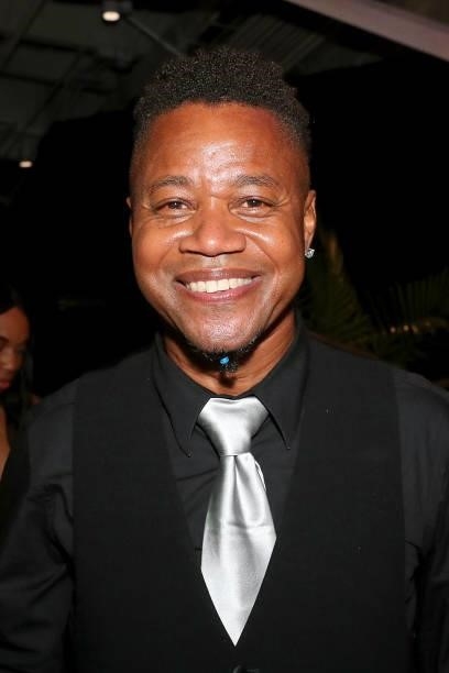 Cuba Gooding Jr. Attends the exhibition boxing match between Floyd Mayweather and Logan Paul at Hard Rock Stadium on June 06, 2021 in Miami Gardens,...