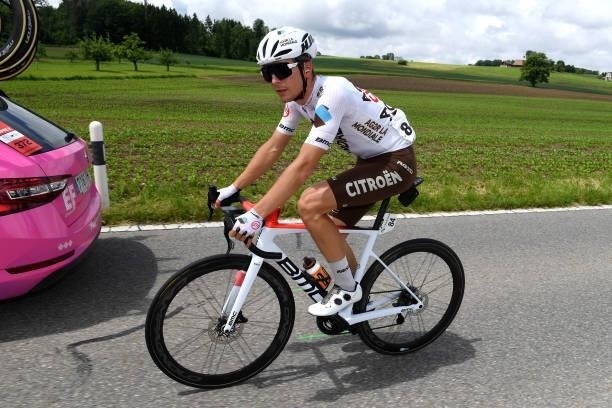 Benoit Cosnefroy of France and AG2R Citröen Team during the 84th Tour de Suisse 2021, Stage 2 a 178km stage from Neuhausen am Rheinfall to Lachen /...