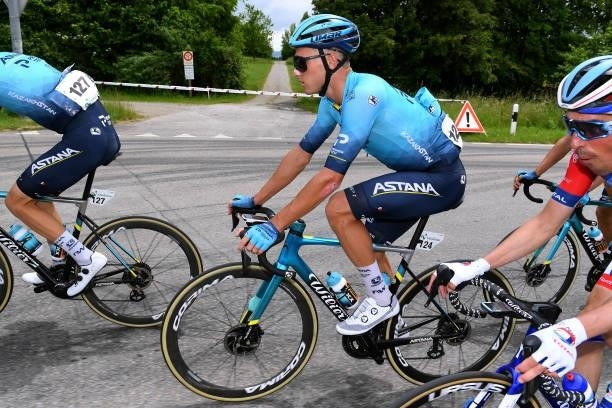 Yevgeniy Gidich of Kazahkstan and Team Astana – Premier Tech during the 84th Tour de Suisse 2021, Stage 2 a 178km stage from Neuhausen am Rheinfall...