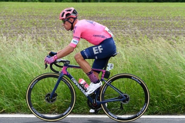 Rigoberto Uran Uran of Colombia and Team EF Education - Nippo during the 84th Tour de Suisse 2021, Stage 2 a 178km stage from Neuhausen am Rheinfall...