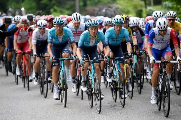 Jonas Gregaard Wilsly of Denmark and Team Astana – Premier Tech during the 84th Tour de Suisse 2021, Stage 2 a 178km stage from Neuhausen am...