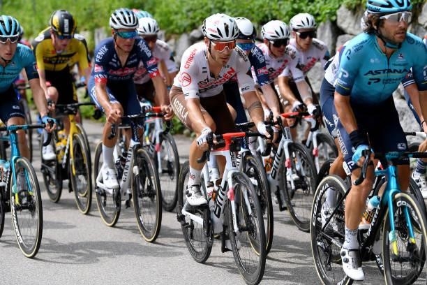 Marc Sarreau of France and AG2R Citröen Team during the 84th Tour de Suisse 2021, Stage 2 a 178km stage from Neuhausen am Rheinfall to Lachen /...