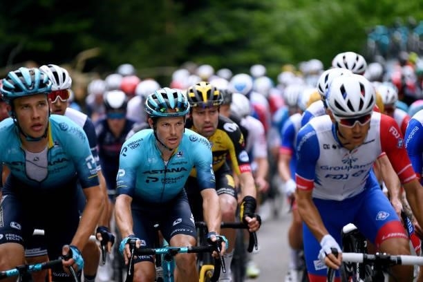 Jakob Fuglsang of Denmark and Team Astana – Premier Tech during the 84th Tour de Suisse 2021, Stage 2 a 178km stage from Neuhausen am Rheinfall to...