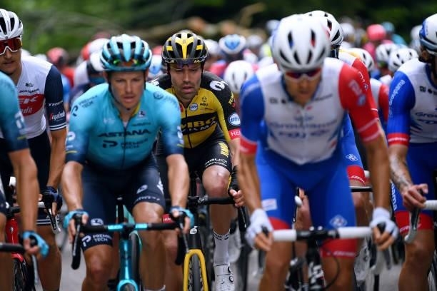 Tom Dumoulin of Netherlands and Team Jumbo - Visma during the 84th Tour de Suisse 2021, Stage 2 a 178km stage from Neuhausen am Rheinfall to Lachen /...