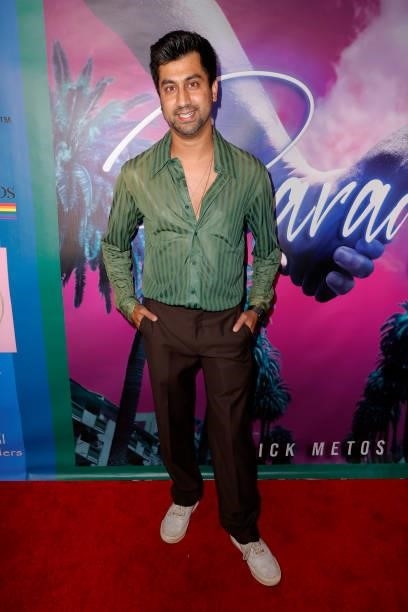 Aditya Juneja attends the release party for the new song "Paradise