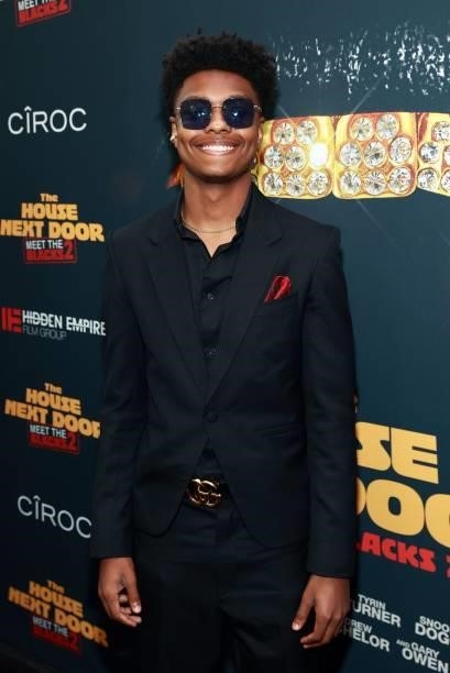 Alex Henderson attends the premiere of "The House Next Door: Meet The Blacks 2
