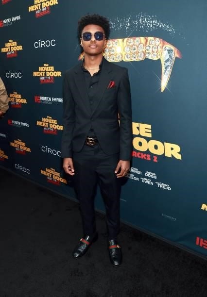 Alex Henderson attends the premiere of "The House Next Door: Meet The Blacks 2