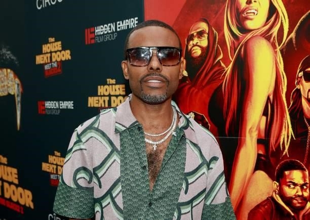 Lil Duval attends the premiere of "The House Next Door: Meet The Blacks 2