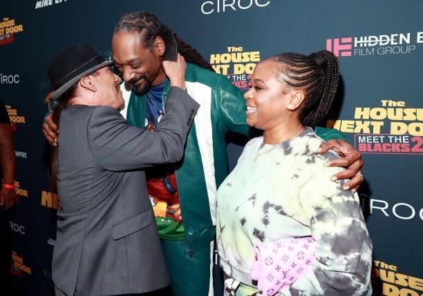 Danny Trejo, Snoop Dogg, and Shante Broadus attend the premiere of "The House Next Door: Meet The Blacks 2