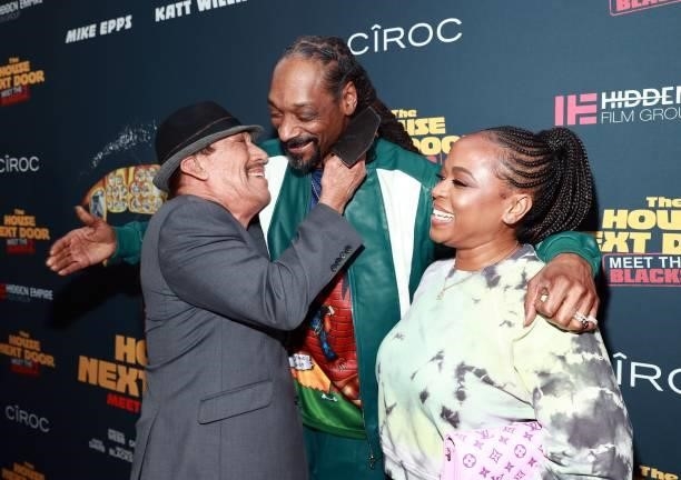 Danny Trejo, Snoop Dogg, and Shante Broadus attend the premiere of "The House Next Door: Meet The Blacks 2