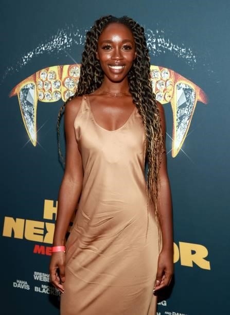 Jessica Allain attends the premiere of "The House Next Door: Meet The Blacks 2