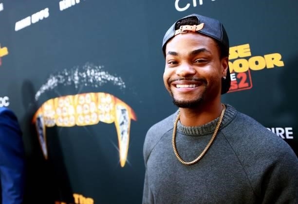 King Bach attends the premiere of "The House Next Door: Meet The Blacks 2