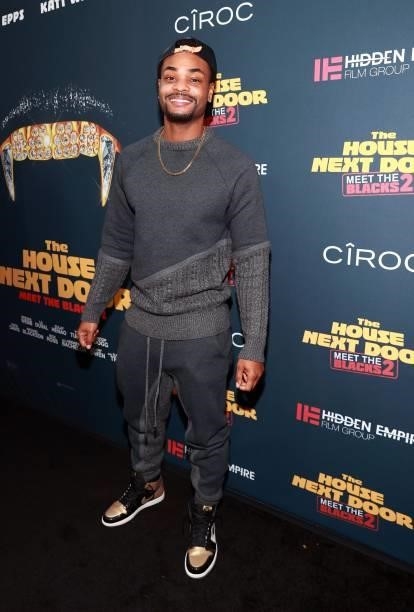 King Bach attends the premiere of "The House Next Door: Meet The Blacks 2