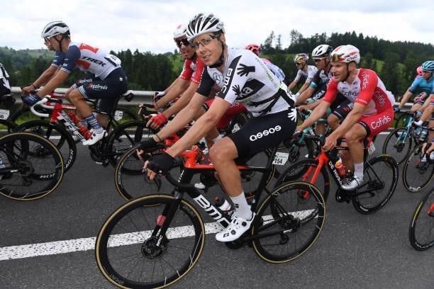 Kilian Frankiny of Switzerland and Team Qhubeka Assos during the 84th Tour de Suisse 2021, Stage 3 a 185km stage from Lachen to Pfaffnau 509m /...