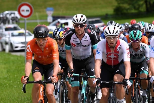Luke Durbridge of Australia and Team Bikeexchange during the 84th Tour de Suisse 2021, Stage 3 a 185km stage from Lachen to Pfaffnau 509m /...