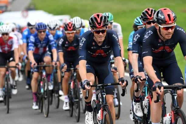 Rohan Dennis of Australia and Team INEOS Grenadiers during the 84th Tour de Suisse 2021, Stage 3 a 185km stage from Lachen to Pfaffnau 509m /...