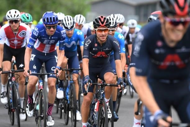 Sebastian Henao Gomez of Colombia and Team INEOS Grenadiers during the 84th Tour de Suisse 2021, Stage 3 a 185km stage from Lachen to Pfaffnau 509m /...
