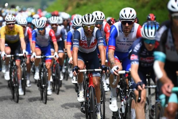 Antonio Nibali of Italy and Team Trek - Segafredo during the 84th Tour de Suisse 2021, Stage 3 a 185km stage from Lachen to Pfaffnau 509m /...
