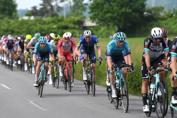 Hugo Houle of Canada and Team Astana – Premier Tech & The Peloton during the 84th Tour de Suisse 2021, Stage 3 a 185km stage from Lachen to Pfaffnau...