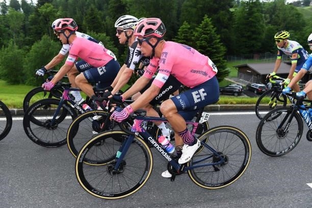 Rigoberto Uran Uran of Colombia and Team EF Education - Nippo during the 84th Tour de Suisse 2021, Stage 3 a 185km stage from Lachen to Pfaffnau 509m...