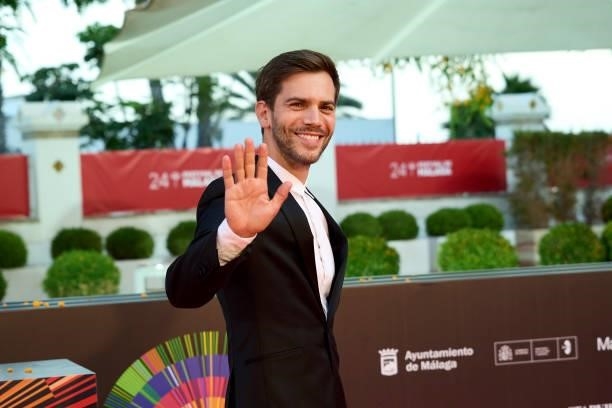 Actor Marc Clotet attends '15 Horas' premiere during the 24th Malaga Film Festival at the Miramar Hotel on June 08, 2021 in Malaga, Spain.