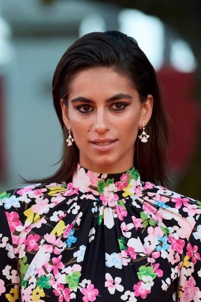 Begoña Vargas attends '15 Horas' premiere during the 24th Malaga Film Festival at the Miramar Hotel on June 08, 2021 in Malaga, Spain.