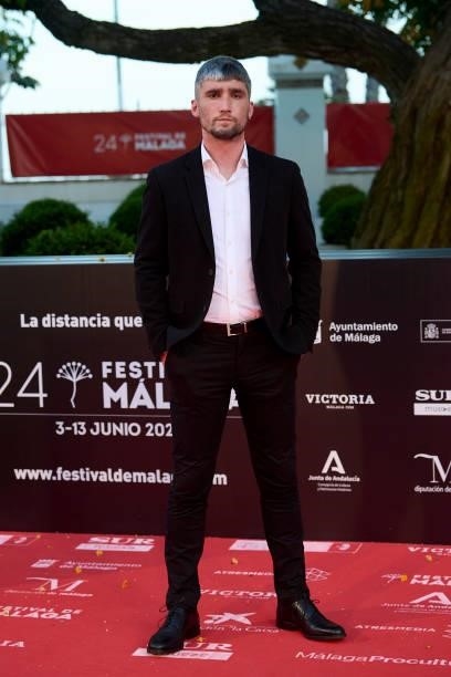 Chechu Salgado attends '15 Horas' premiere during the 24th Malaga Film Festival at the Miramar Hotel on June 08, 2021 in Malaga, Spain.