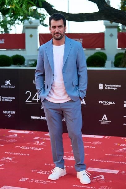 Federico Repetto attends '15 Horas' premiere during the 24th Malaga Film Festival at the Miramar Hotel on June 08, 2021 in Malaga, Spain.