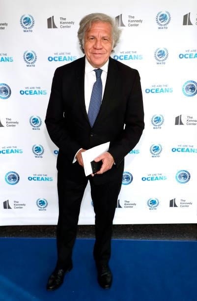 Secretary-General Luis Almagro attends the We Are The Oceans - The World Oceans Day event at The Reach at The Kennedy Center on June 08, 2021 in...