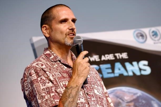 John Hocevar of Greenpeace speaks at the We Are The Oceans - The World Oceans Day event at The Reach at The Kennedy Center on June 08, 2021 in...