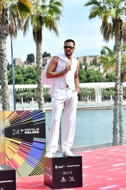 Actor Sergio Momo attends 'Sevillanas de Brooklyn' photocall during the 24th Malaga Film Festival on June 09, 2021 in Malaga, Spain.