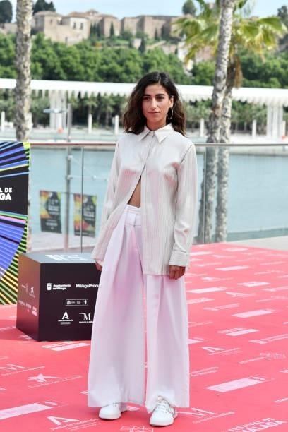 Actress Carolina Yuste attends 'Sevillanas de Brooklyn' photocall during the 24th Malaga Film Festival on June 09, 2021 in Malaga, Spain.