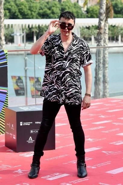 Actor Canco Rodriguez attends 'Sevillanas de Brooklyn' photocall during the 24th Malaga Film Festival on June 09, 2021 in Malaga, Spain.