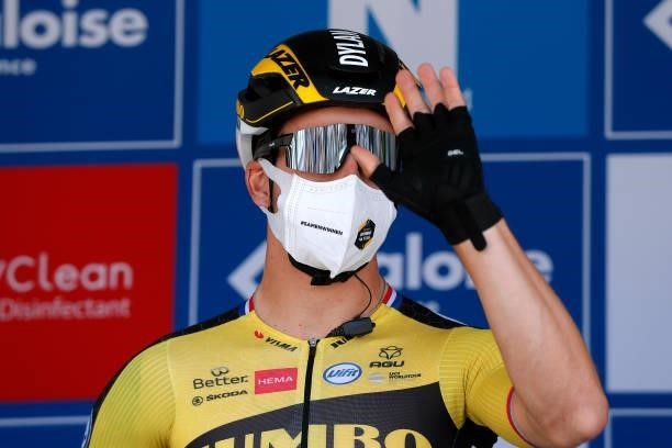 Dylan Groenewegen of Netherlands and Team Jumbo - Visma at start during the 90th Baloise Belgium Tour 2021, Stage 1 a 175,3km stage from Beveren to...