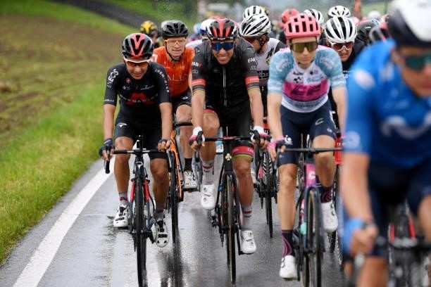 Benjamin King of United States and Team Rally Cycling during the 84th Tour de Suisse 2021, Stage 4 a 171km stage from St. Urban to Gstaad 1004m /...