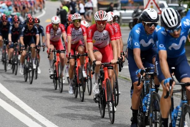 Jelle Wallays of Belgium and Team Cofidis during the 84th Tour de Suisse 2021, Stage 4 a 171km stage from St. Urban to Gstaad 1004m / #UCIworldtour /...