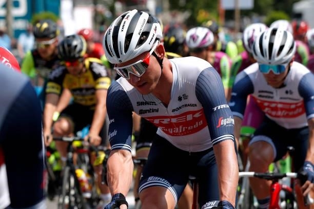 Ryan Mullen of Ireland and Team Trek - Segafredo at start during the 90th Baloise Belgium Tour 2021, Stage 1 a 175,3km stage from Beveren to...