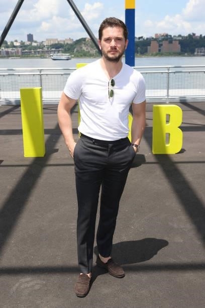 Kit Harington attends the Tribeca Festival Welcome Lunch during the 2021 Tribeca Festival at Pier 76 on June 09, 2021 in New York City.