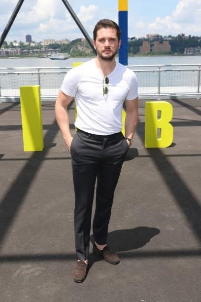 Kit Harington attends the Tribeca Festival Welcome Lunch during the 2021 Tribeca Festival at Pier 76 on June 09, 2021 in New York City.
