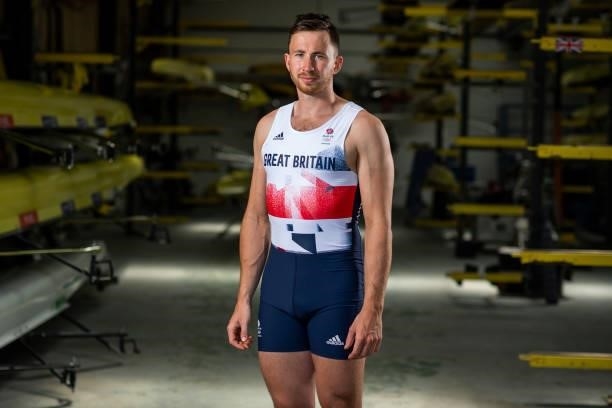 Morgan Bolding of Great Britain poses for a photo to mark the official announcement of the rowing team selected to Team GB for the Tokyo 2020 Olympic...