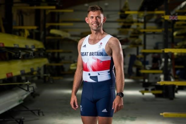 Jack Beaumont of Great Britain poses for a photo to mark the official announcement of the rowing team selected to Team GB for the Tokyo 2020 Olympic...