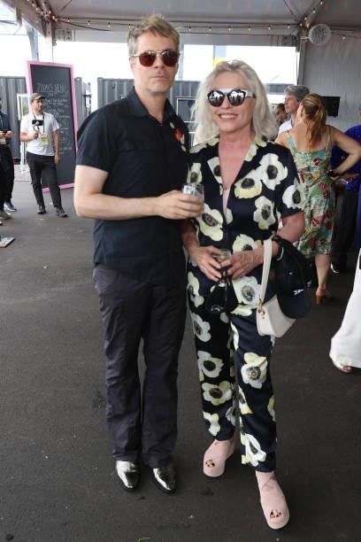 Debbie Harry attends the Tribeca Festival Welcome Lunch during the 2021 Tribeca Festival at Pier 76 on June 09, 2021 in New York City.