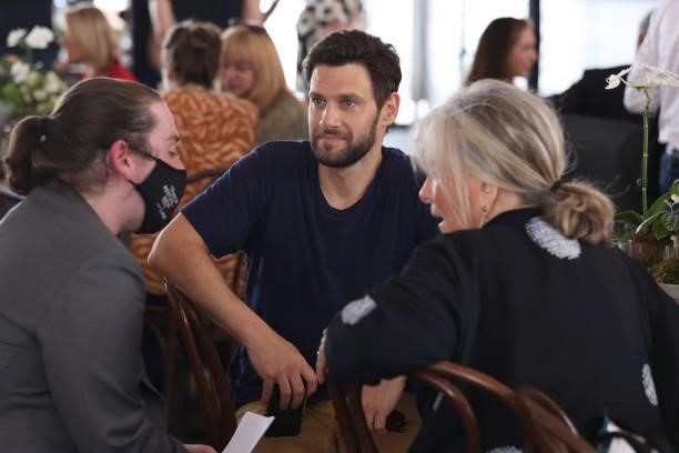 Justin Bartha attends the Tribeca Festival Welcome Lunch during the 2021 Tribeca Festival at Pier 76 on June 09, 2021 in New York City.