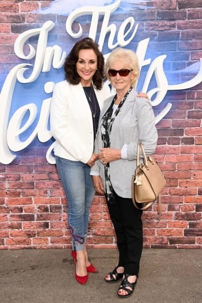 Shirley Ballas and mother Audrey attend the screening of "In the Heights