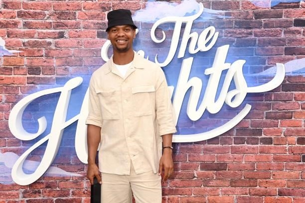 Johannes Radebe attends the screening of "In the Heights