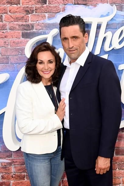 Shirley Ballas and Daniel Taylor attend the screening of "In the Heights